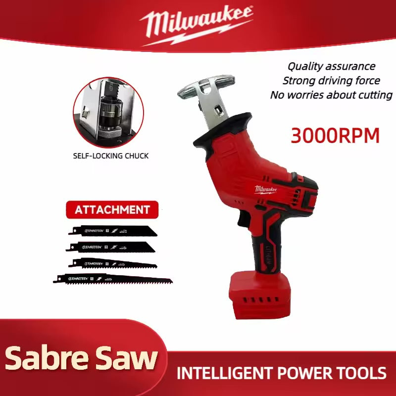 Petit scie alternative Milwaukee vendu sans batterie