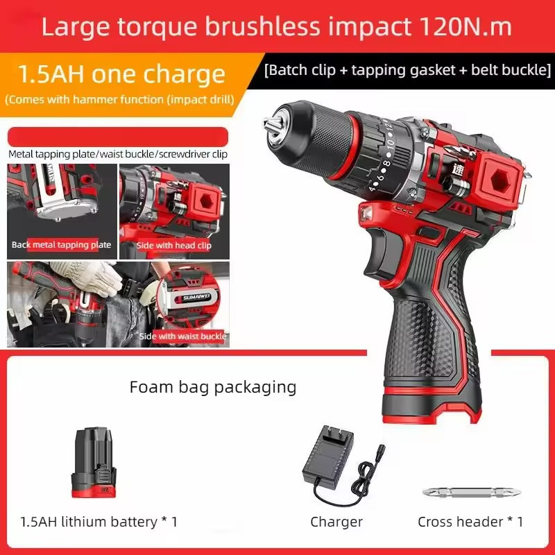 Drill Milwaukee 12v vendu sans batterie