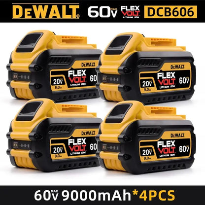 Batterie DeWalt FlexVolt 20 V 60 V avec indicateur de charge DEL