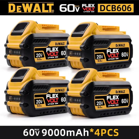 Batterie DeWalt FlexVolt 20 V 60 V avec indicateur de charge DEL