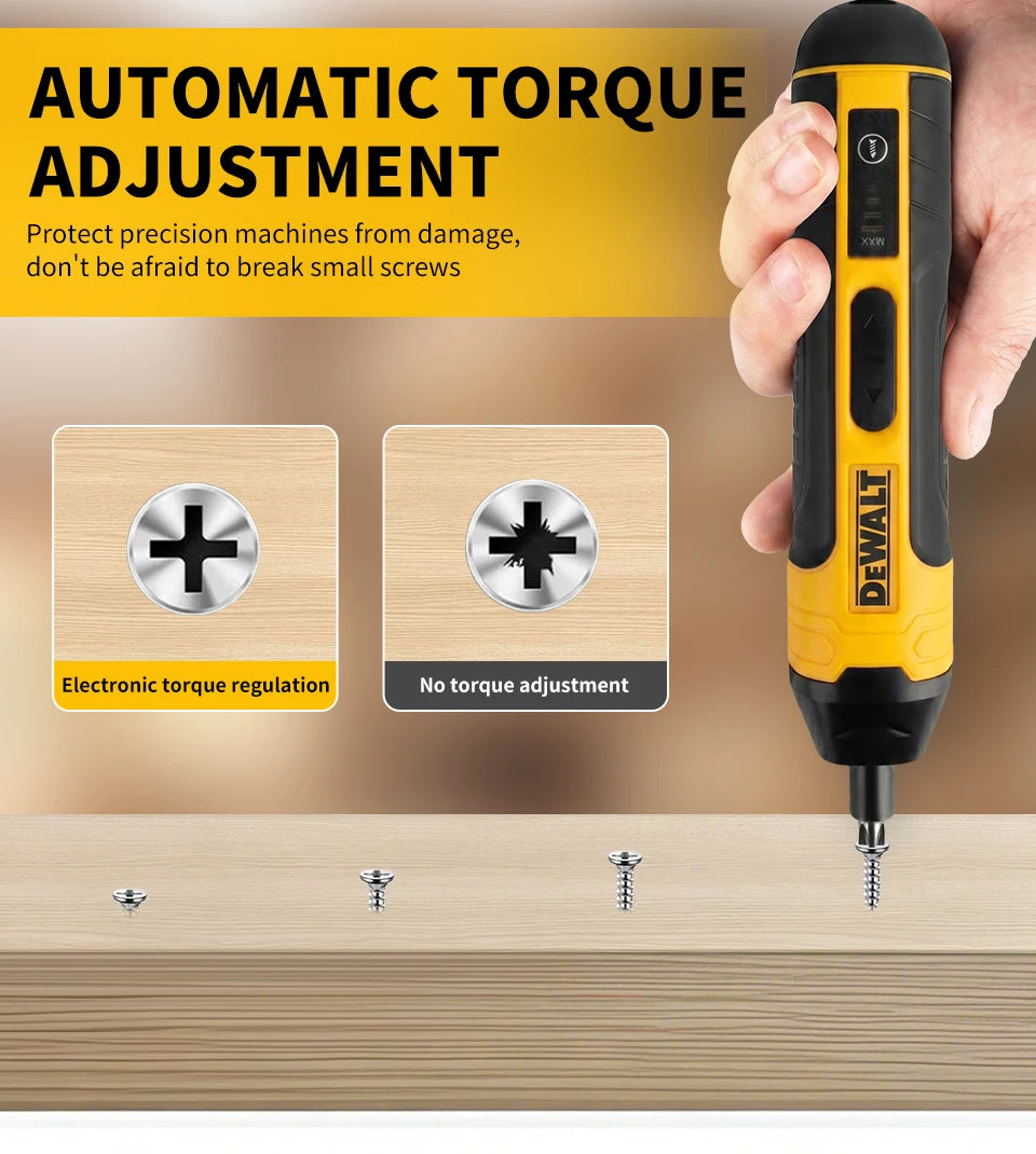 Visseuse électrique sans fil compacte DeWalt 3,6 V avec embout 1/4 po