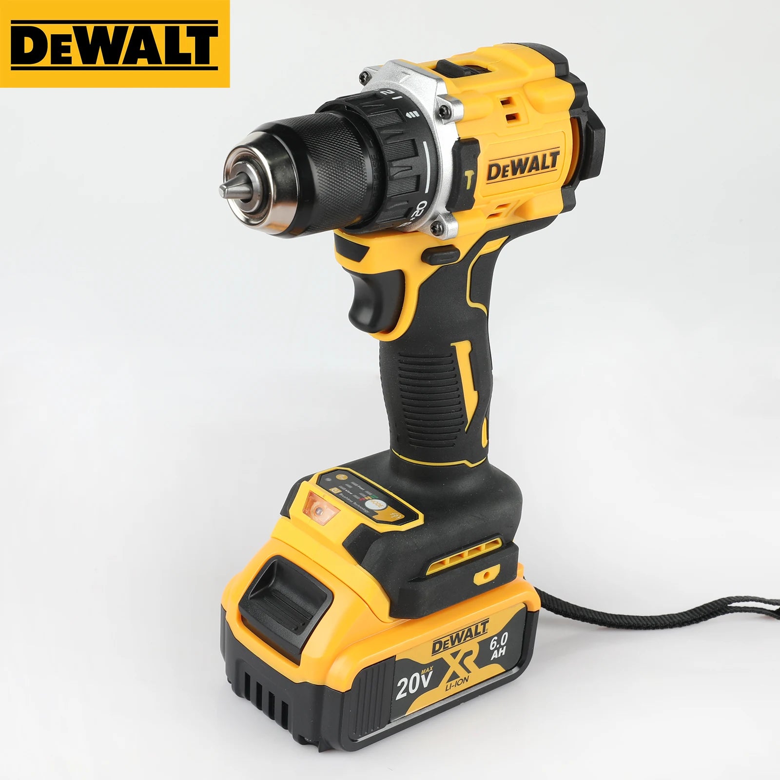 Perceuse à percussion sans balais DeWalt DCD805 20 V avec mandrin métallique