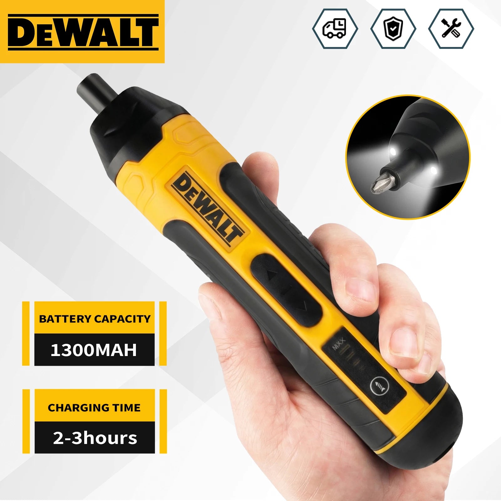 Visseuse électrique sans fil compacte DeWalt 3,6 V avec embout 1/4 po