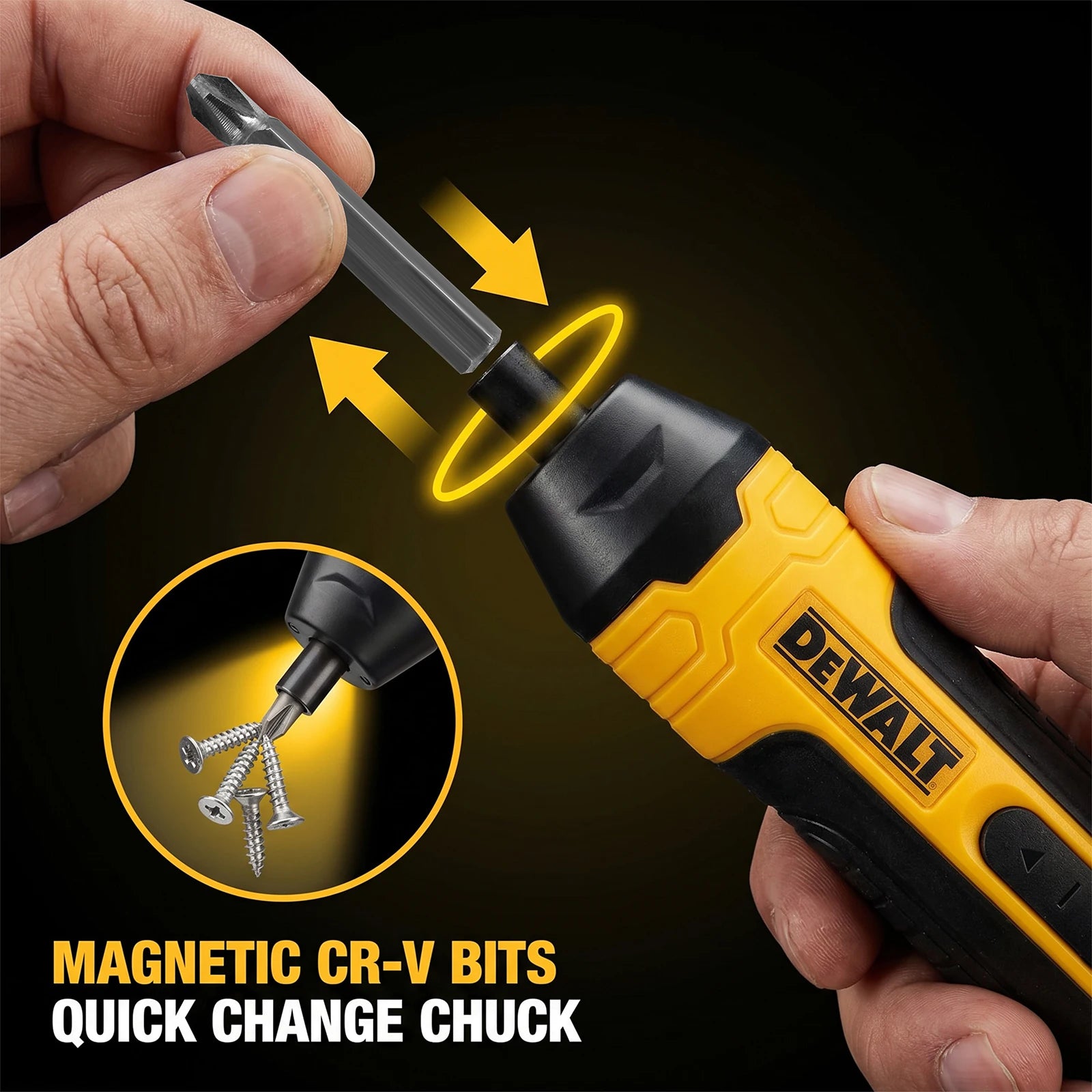 Visseuse électrique sans fil compacte DeWalt 3,6 V avec embout 1/4 po